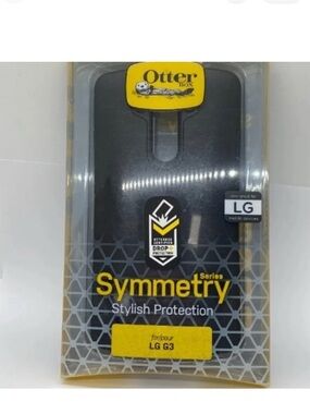 Otterbox Symmetry LG G3 Phone Case - Solid Black, NEW